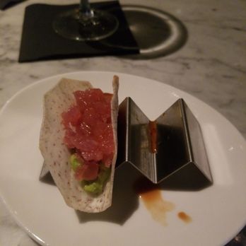 STK Steakhouse Chicago - Tuna tartare tacos $8. Very small and not as good as I expected - Steakhouses Near Me - Chicago, Illinois STK Steakhouse Chicago - Tuna tartare tacos $8. Very small and not as good as I expected - Steakhouses Near Me - Chicago, Illinois