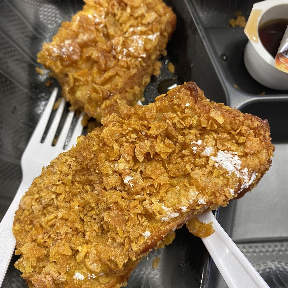 Our Recipes Cafe & Catering - Honey crunch french toast - Cafes Near Me - Halethorpe, Maryland Our Recipes Cafe & Catering - Honey crunch french toast - Cafes Near Me - Halethorpe, Maryland