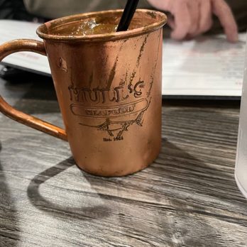 Hull's Seafood - Hull's version of. Moscow Mule - Seafood Near Me - Ormond Beach, Florida