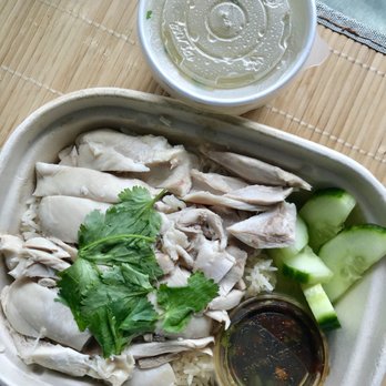 Rooster & Rice - Chicken thigh with no skin, The Original (white rice) - Thai Near Me - San Francisco, California