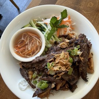 Saigon Bistro - Vermicelli Platter - Vietnamese Near Me - Jersey City, New Jersey