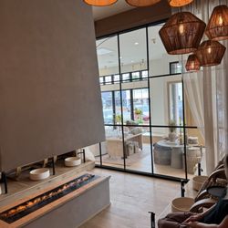 Loft Wellness - Foot Spa Room with lovely fireplace