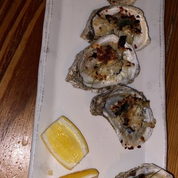 Prohibition Kitchen - lemon oysters w breadcrumbs - Bars Near Me - St. Augustine, Florida