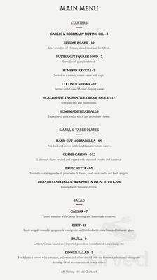 Menu photo 3 Vilorio’s Bar & Bistro North Attleborough, MA Menu photo 3 Vilorio’s Bar & Bistro North Attleborough, MA