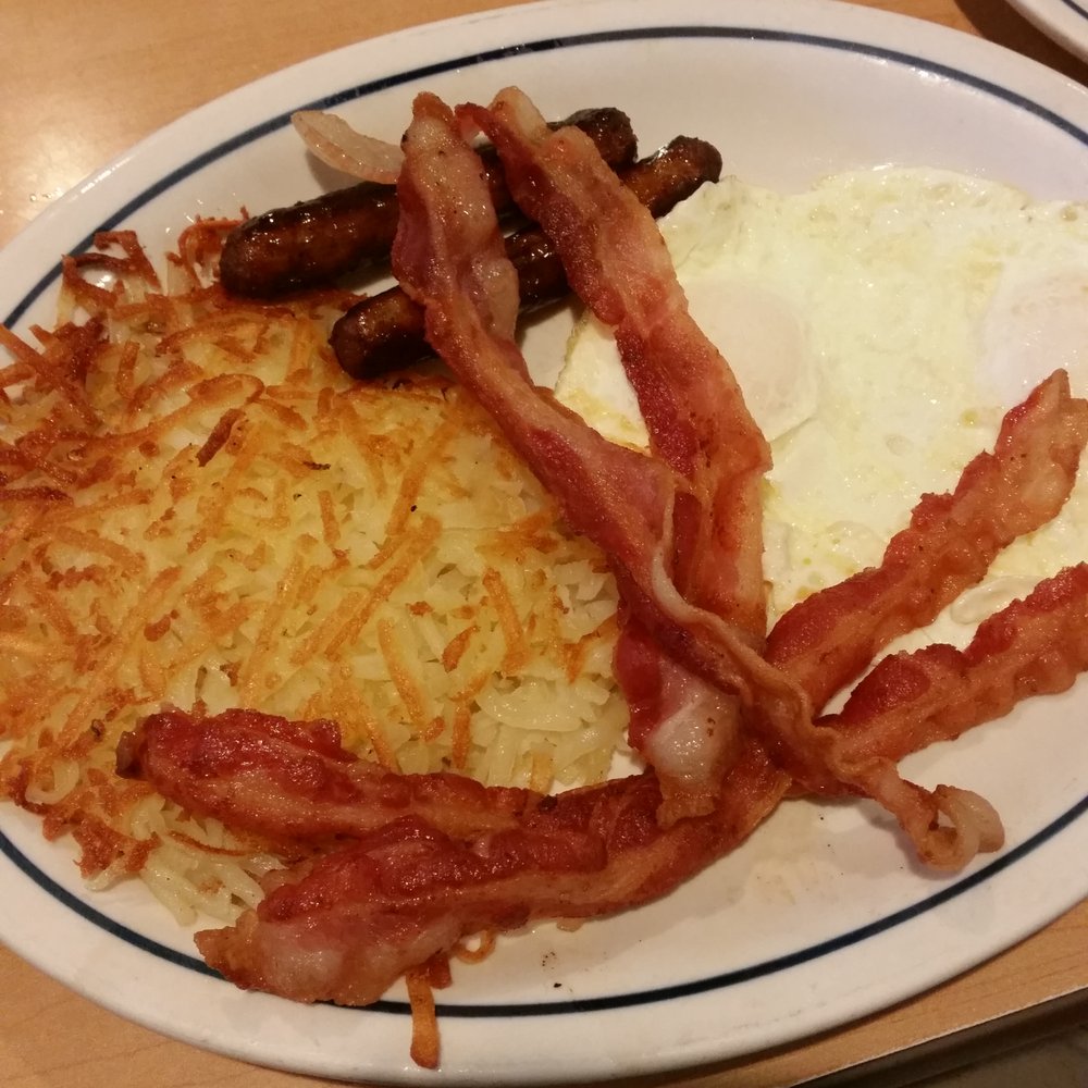 IHOP - Breakfast sampler with no ham just extra bacon. - Breakfast & Brunch Near Me - San Diego, California IHOP - Breakfast sampler with no ham just extra bacon. - Breakfast & Brunch Near Me - San Diego, California