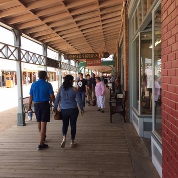 Tombstone - Covered sidewalk provides plenty of protection from the hot sun. - Local Flavor Near Me