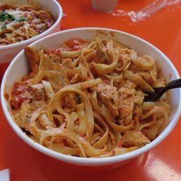 build your own with pink sauce!! build your own with pink sauce!!