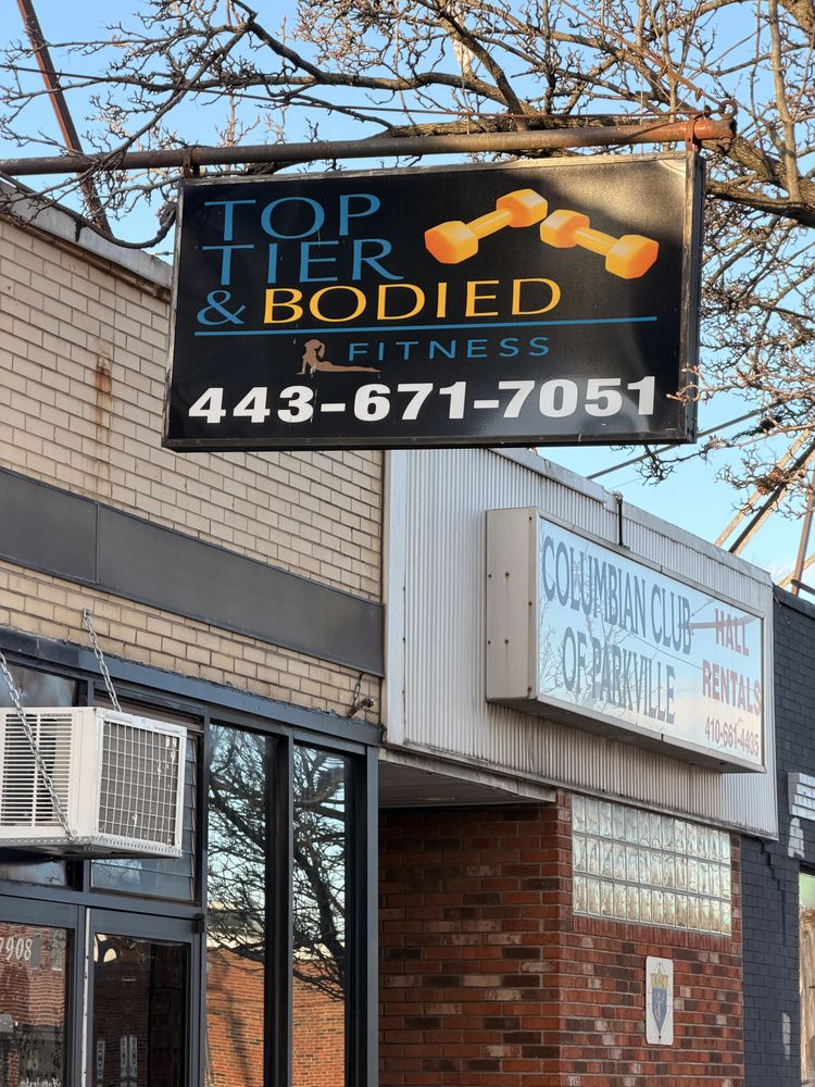 Top Tier & Bodied Fitness Logo