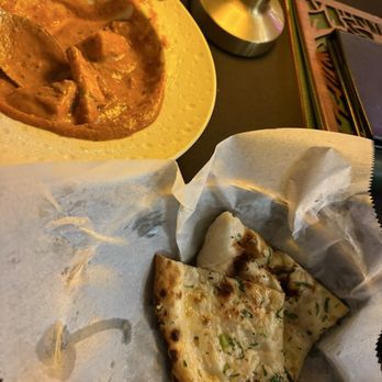 Jala Indian Cuisine - We dug right in so this is half eaten! - Indian Near Me - Winter Park, Florida
