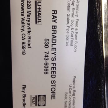Ray Bradley's Feed Store - Building Supplies Near Me - Browns Valley, California