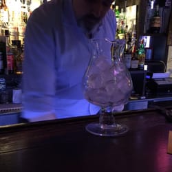 Banco - Bartender mixing our martinins
