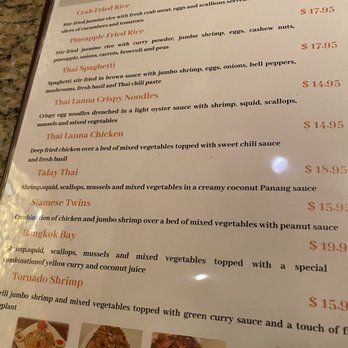 Thai Lanna 2 - Menu page for Specials - Thai Near Me - Port Richey, Florida Thai Lanna 2 - Menu page for Specials - Thai Near Me - Port Richey, Florida