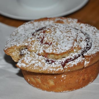Joan's on Third - Raspberry-filled linzer muffin - Breakfast & Brunch Near Me - Los Angeles, California Joan's on Third - Raspberry-filled linzer muffin - Breakfast & Brunch Near Me - Los Angeles, California