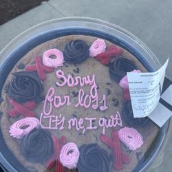 Publix - Myrtle Beach - Cookie cake