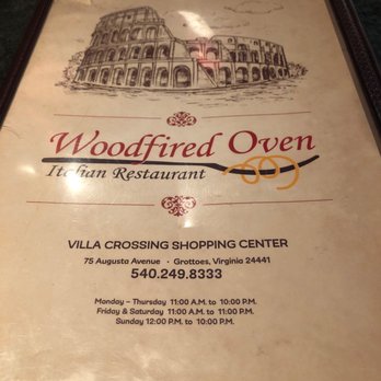 Wood Fired Oven - 5 page menu - Italian Near Me - Grottoes, Virginia Wood Fired Oven - 5 page menu - Italian Near Me - Grottoes, Virginia