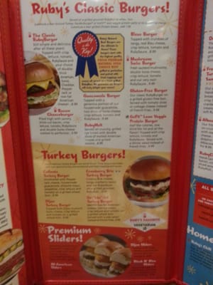 Menu photo 6 Ruby's Diner Anaheim, CA Menu photo 6 Ruby's Diner Anaheim, CA
