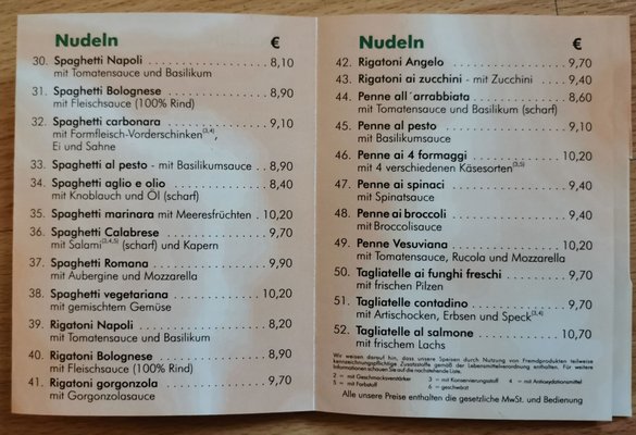 Menu photo 3 Pizzeria Da Angelo Frankfurt, HE Menu photo 3 Pizzeria Da Angelo Frankfurt, HE