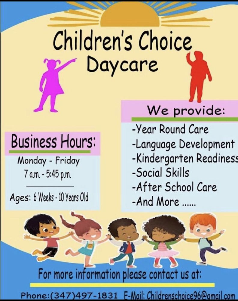 Children’s Choice Daycare - childcare center in The Bronx, NY