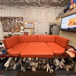 Rosier Upholstery - Boat Cabin Dinette.