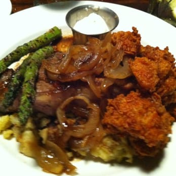 The Paper Canoe - Another shot of the well assembled NY Strip special - Seafood Near Me - Duck, North Carolina The Paper Canoe - Another shot of the well assembled NY Strip special - Seafood Near Me - Duck, North Carolina