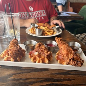 Theopolis Social Club - Chicken and Waffles - New American Near Me - Shawnee, Oklahoma Theopolis Social Club - Chicken and Waffles - New American Near Me - Shawnee, Oklahoma