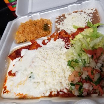 San Diego Tacos Shop - #19 enchiladas mexicana. - Mexican Near Me - Irving, Texas