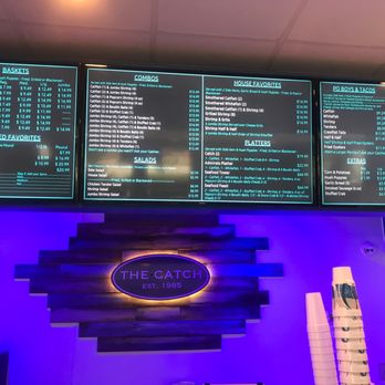 The Catch: Conroe - Menu - Seafood Near Me - Conroe, Texas