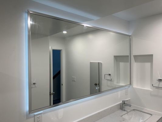 Mirror Installations - here are the few mirror we've done