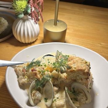 Foode - Hake & clams pan roast - New American Near Me - Fredericksburg, Virginia Foode - Hake & clams pan roast - New American Near Me - Fredericksburg, Virginia