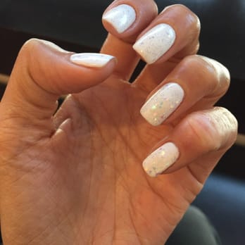 Soho Nails & Spa - love my NYE shellac manicure with a little extra glitter :D! - Nail Salons Near Me - Highland Park, New Jersey