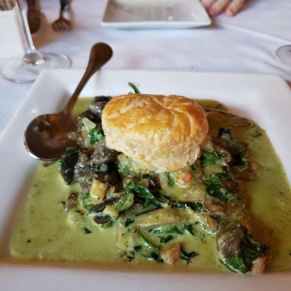 Suzette's Creperie - Escargot with spinach - French Near Me - Wheaton, Illinois