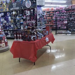 Party City - Nothing on the clearance table has prices.