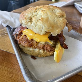 Se7enBites - The best chicken biscuit sandwich I have had in a long time! - Coffee & Tea Near Me - Orlando, Florida