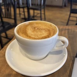 Alabaster Coffee Roaster & Tea Company - Eggnog cappuccino