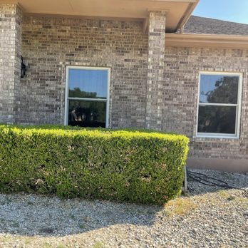 Renewal by Andersen Window Replacement - Outside 2 windows - Windows Installation Near Me - San Antonio, Texas