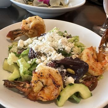 Carpaccio Tuscan Kitchen & Wine Bar - Mediterranean Salad with shrimp - Italian Near Me - Annapolis, Maryland Carpaccio Tuscan Kitchen & Wine Bar - Mediterranean Salad with shrimp - Italian Near Me - Annapolis, Maryland