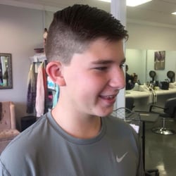 Shear Expressions Hair Studio - Male cut by stylist, Stacey.