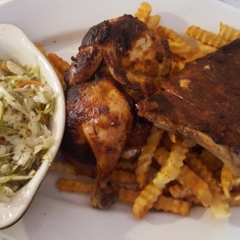 Beau's Grillery - 1/2 chicken, 1/2 rib plate ($37) - American Near Me - Bloomfield Hills, Michigan Beau's Grillery - 1/2 chicken, 1/2 rib plate ($37) - American Near Me - Bloomfield Hills, Michigan