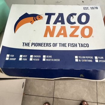Taco Nazo - Another box not labeled.... - Mexican Near Me - Bellflower, California Taco Nazo - Another box not labeled.... - Mexican Near Me - Bellflower, California