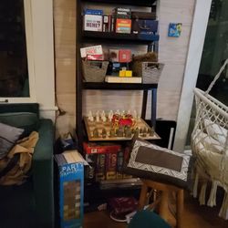 The game shelf full of fun for you and friends & new.
