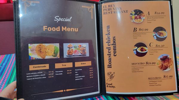 Menu photo 7 El Rey Peruvian Restaurant Seattle, WA Menu photo 7 El Rey Peruvian Restaurant Seattle, WA