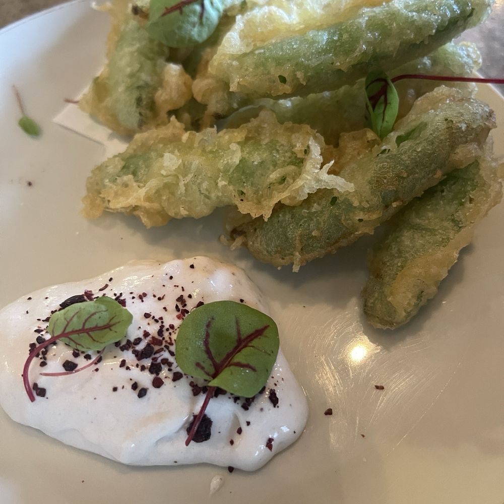 Kamonegi - Pea tempura - Japanese Near Me - Seattle, Washington Kamonegi - Pea tempura - Japanese Near Me - Seattle, Washington