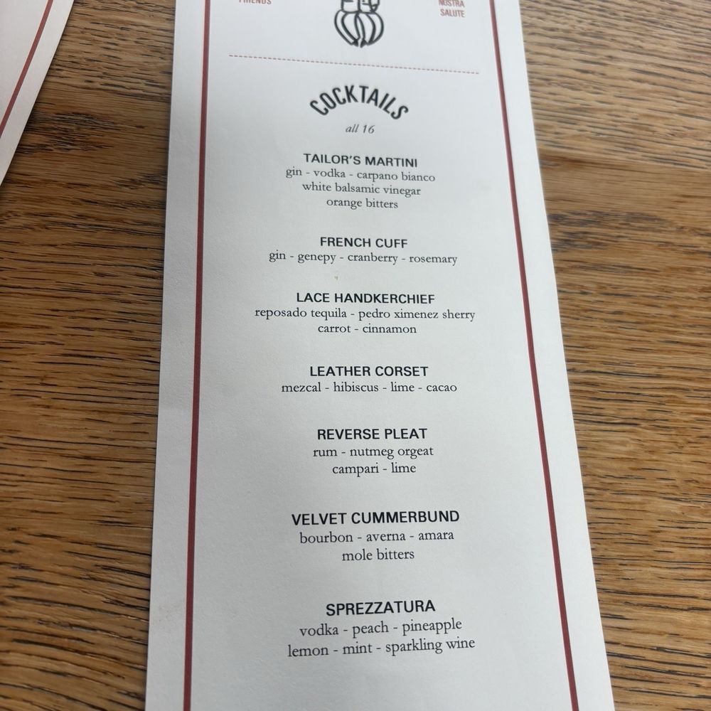 The Tailor's Son - Italian Near Me - San Francisco, California The Tailor's Son - Italian Near Me - San Francisco, California