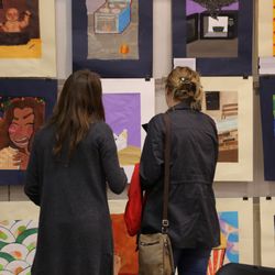 ARTcetera - Viewing an elementary school art show