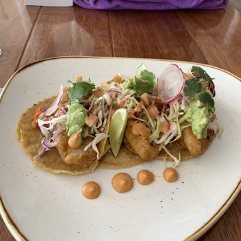Fuego - The fish tacos were to die for!! 10/10 I would recommend! They also have shrimp tacos as an appetizer which are yummy - Mexican Near Me - Cancún, ROO