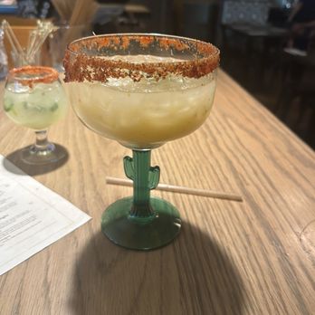 Matador - Karl's special spicy margarita next to a sampling of the regular spicy margarita. Karl wins hands down! - Mexican Near Me - San Francisco, California Matador - Karl's special spicy margarita next to a sampling of the regular spicy margarita. Karl wins hands down! - Mexican Near Me - San Francisco, California