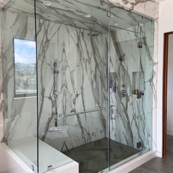 Vanguard Construction Group - Our beautiful new master shower and marble slab! - General Contractors Near Me - Van Nuys, California Vanguard Construction Group - Our beautiful new master shower and marble slab! - General Contractors Near Me - Van Nuys, California