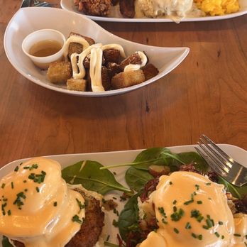 Ruby Sunshine Brook Highland - One Tomato, Two Tomato and Eggs Cochon Benedict's. - Breakfast & Brunch Near Me - Birmingham, Alabama