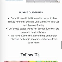 Their buying guidelines on their website saying they don't accept things in bags of boxes.... Their buying guidelines on their website saying they don't accept things in bags of boxes....