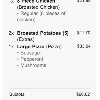 Pizza Oven - the order of the meal - Pizza Near Me - Massillon, Ohio